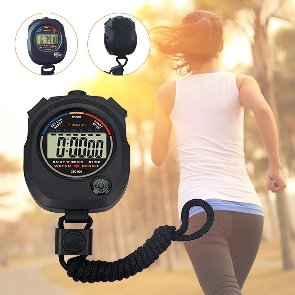 นาฬิกาจับเวลา รุ่น ZSD009 Digital Sports Stopwatch Stop Watch นาฬิกา