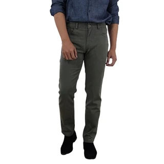 [BOVY JEANS] กางเกงชิโน่ขายาว CHINO X รุ่น 1065 ทรงกระบอก ผ้าพรีเมียม สีดำ เขียว กากี ไซส์ 30-38