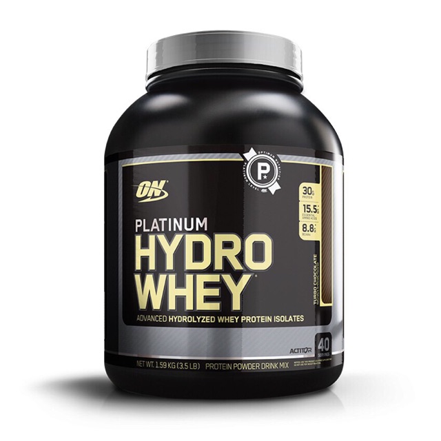 ON Platinum Hydro Whey, 3.5lbs(1.59kg.) 40servings