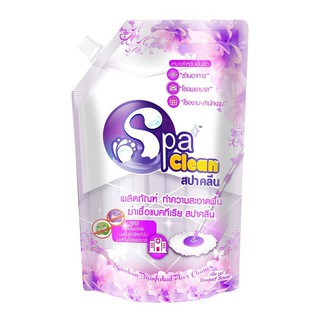 น้ำยาถูพื้น SPACLEAN กลิ่นบูเก้ 2000 มล.FLOOR CLEANER SPA CLEAN 2000ML BOUQUET