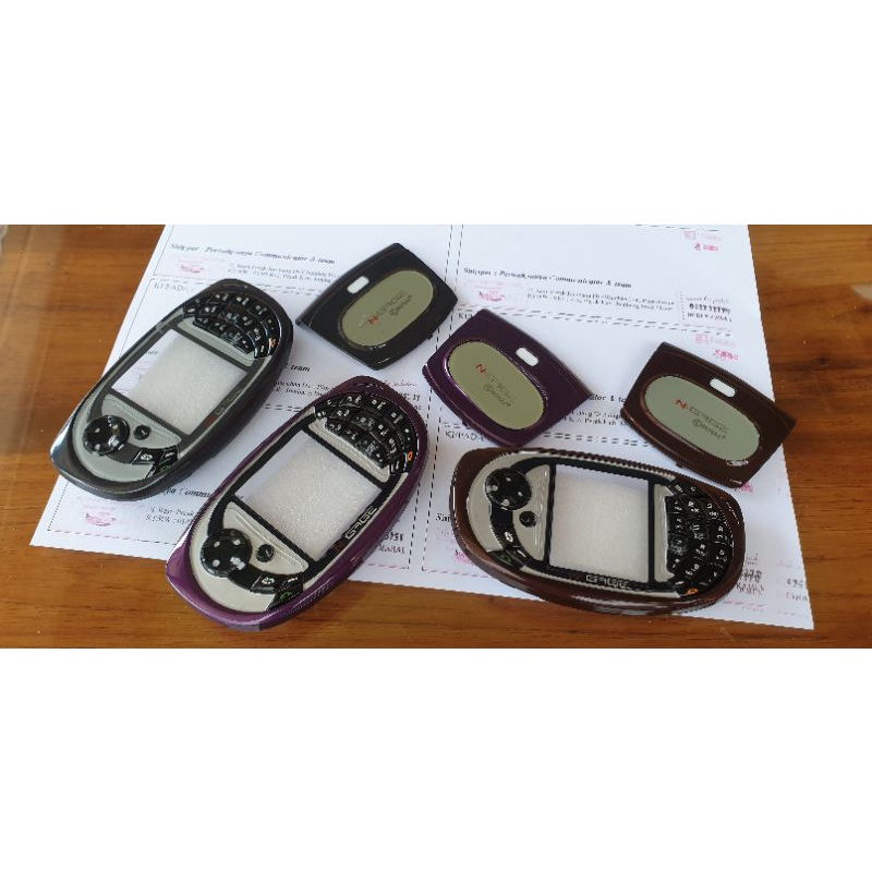 ปลอก nokia nge n gage n-gage qd ปุ่มกดสีดํา