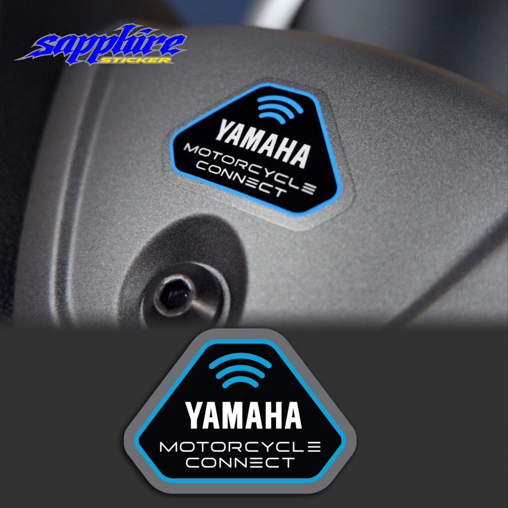 สติ๊กเกอร์เชื่อมต่อรถจักรยานยนต์ Yamaha Yamaha Nmax และ Aerox สติ๊กเกอร์