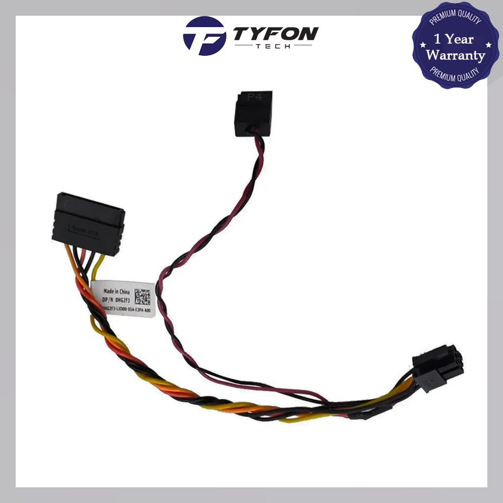 Dell Optiplex 3040 5040 7040 SFF ฮาร์ดไดรฟ์เดสก์ท็อป ODD SATA สายไฟ HG2F3 0HG2F3 (ตกแต่งใหม่)