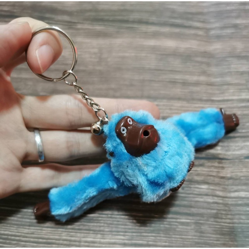 🔥NEW พร้อมส่งจากไทย 🔥 Gorilla พวงกุญแจกอริลลา มี 9 สีให้เลือกDXX - รูปที่ 6