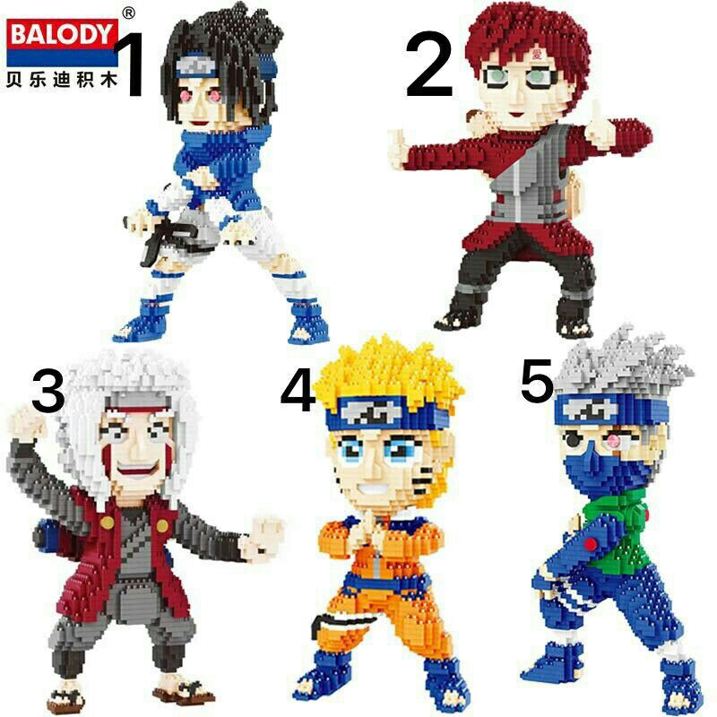 ของเล่นตัวต่อนารุโตะมี5แบบ ของเล่นตัวต่อนารุโตะมี5แบบ