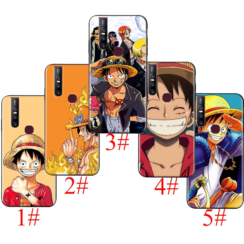 เคสโทรศัพท์แบบนุ่มเคสโทรศัพท์มือถือลายการ์ตูน One Piece สําหรับ Vivo Y 53 Y 55 Y 67 Y 81 Y 85 Y 89 V 5 S V 7 V 11 V 15 Plus Pro