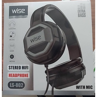 หูฟัง แบบครอบ Wise LS-802 เบสแน่น