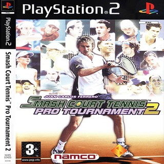 แผ่นเกมส์ PS2 (คุณภาพ)  (ส่งไว) Smash Court Tennis Pro Tournament 2 (USA)