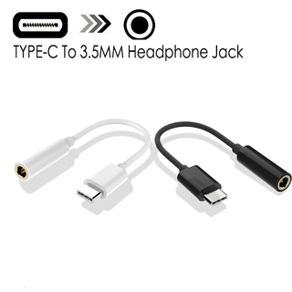 Type-C To 3.5mm Earphone Cable Adapter Usb 3.1 Type C USB-C Male To 3.5 AUX Audio Female Jack for Xiaomi 6 Mi6 Letv 2 Pro 2 Max2