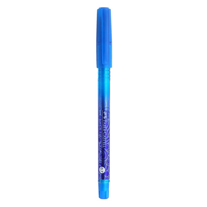 KTS (ศูนย์เครื่องเขียน) ปากกา Faber-Castell CX7 สีน้ำเงิน