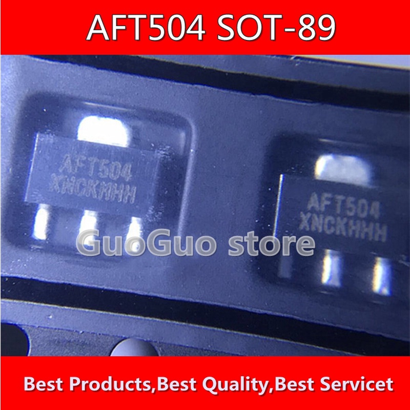 2pcs AFT504 SOT89 AFT05MS004NT1 AFT05MS004N SOT-89 RF Power LDMOS N-Channel MOSFET ทรานซิสเตอร์ขาย