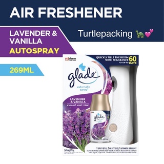 Glade Automatic Spray Freshener  เกลด เครื่องพ่นสเปรย์ปรับอากาศอัตโนมัติ กลิ่น Lavender ลาเวนเดอร์ 🌸🤭💕