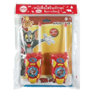 GS.Tom & Jerry+สติ๊กเกอร์โฟม+ Walkie Talkie