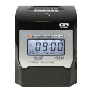 HIC นาฬิกาตอกบัตรพนักงานเข้า-ออก HTR-3200