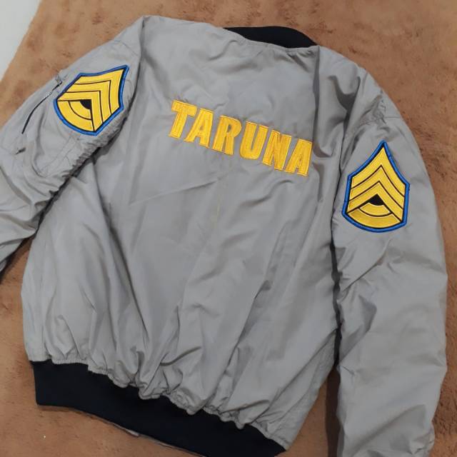 TARUNA JACKET CUSTOM BOMBER JACKET SAILOR JACKET FLIGHT PILOT JACKET การจัดส่งเสื้อแจ็คเก็ตตํารวจ