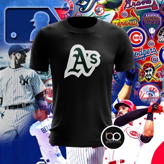 โอ๊คแลนด์กรีฑาเบสบอล MLB Tshirt สําหรับผู้ชาย 01 KCH