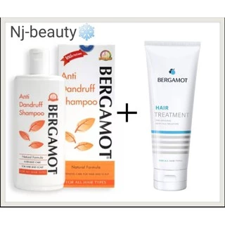 ิBERGAMOT เบอกาม็อท ANTIDANDRUFF (สูตรธรรมชาติ​ขจัดรังแคร์แก้คันหนังศรีษะ) มีให้เลือก3แพ็คเกจด้วยกัน