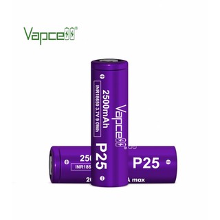 Vapcell P25 INR18650 2500mAh 3.7V 20/35A ของแท้