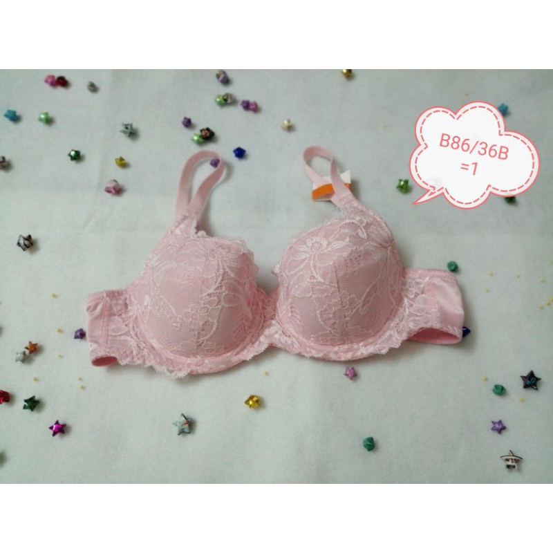 เสื้อชั้นในเวียนนาB80/36Bสีชมพู