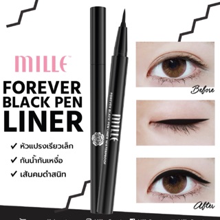 Mille Forever Black Pen Liner Waterproof