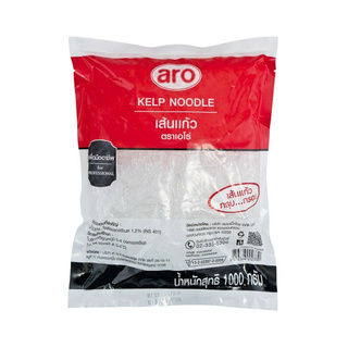 &lt; ยอดนิยม  &gt; เอโร่ เส้นแก้ว 1000 กรัม aro Kelp Noodle 1000 g