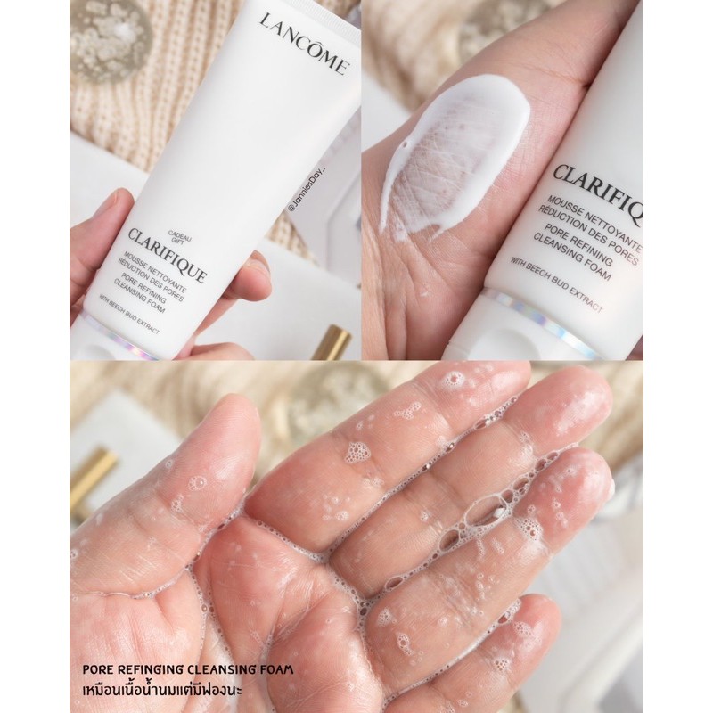 lancome clarifique pore refining cleansing foam