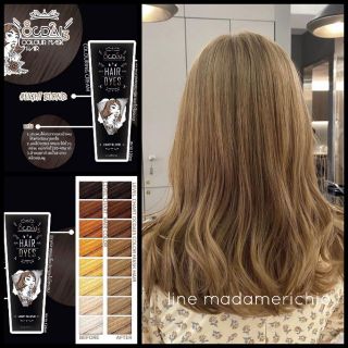 ocdai3 cream ครีมย้อมสีผม สี light blond สูตรไร้แอมโมเนีย