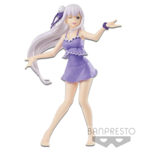 [ฟิกเกอร์แท้]​ Model RE: ZERO - Starting Llff in Anothe World - EXQ Figure Emilia (Banpresto Bandai)
