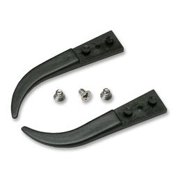 Ideal-Tek Flat' Rounded  ESD Tweezer Tips Kit of 2 Carbon fiber tips and 3 screws(A2ABCF)