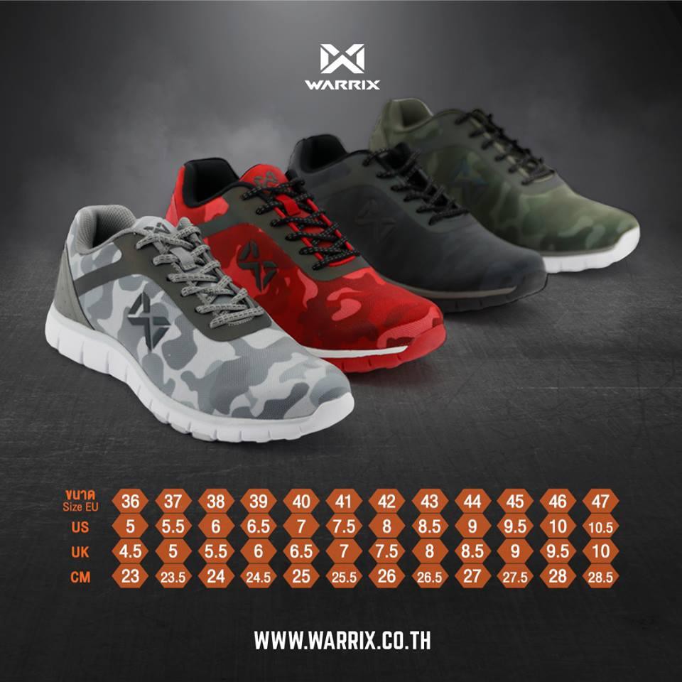 WARRIX รองเท้า MAXIMUM RUNNER WF-1306 #5