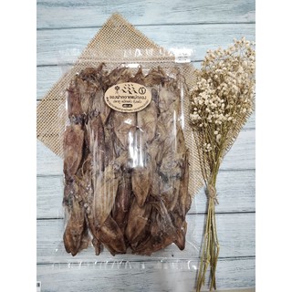 หมึกแห้ง หมึกไข่ ไข่ทุกตัว (ไข่95-100%) 500 บาท (500 g) #ของฝากแม่กลอง