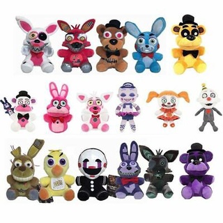 Fnaf Five Nights at Freddys ตุ๊กตาหมี สุนัขจิ้งจอก บอนนี่ ชิก้า ขนาด 18 ซม.