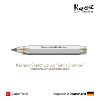 Kaweco SKETCH UP 5.6 Clutch Pencil Satin Chrome - ดินสอกดแบบคลัตช์ ขนาด 5.6 มม. รุ่นซาตินโครม