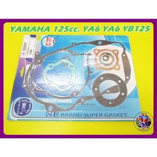 ปะเก็นเครื่องชุดใหญ่ -  YAMAHA 125cc. YA6 YA 6 YB125 COMPLETE ENGINE GASKET SET