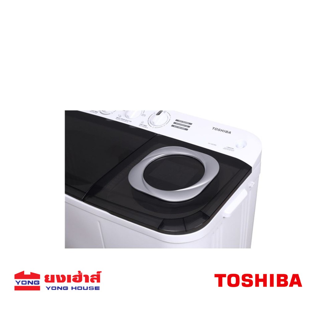 TOSHIBA เครื่องซักผ้า 2 ถัง รุ่น VH-H85MT ขนาด 7.5 KG เครื่องซักผ้าฝาบน - รูปที่ 4