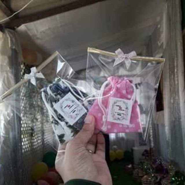 [กรอกโค้ด JULY77 รับส่วนลด 40%] ของชำร่วย กระเป๋าหรูด 50 ชิ้น ขนาด4×3.5นิ้ว