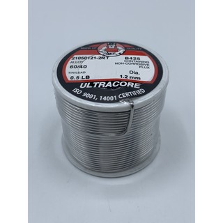 ตะกั่วบัดกรีULTRACORE ขนาด1.2 mm 0.5LB