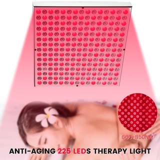 45W 225LED Red Led Light Therapy Deep Red 660nm and Near Infrared 850nm Led Light for Full Body Skin and Pain Relie