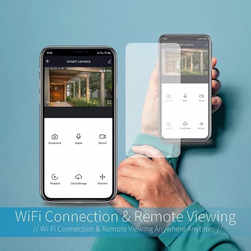 กล้องหลอดไฟAPP：yooseeกล้องวงจรปิด ip cameraเชื่อมต่อไวไฟสัญญาณดี 2ล้านพิกเซล ดูผ่านมือถือ HDcameraของแท้ ภาพชัด