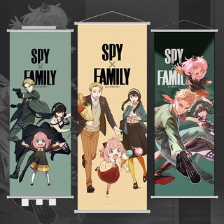 โปสเตอร์ติดผนัง ลายอนิเมะ Spy X Family Loid Yor Anya Forger สําหรับตกแต่งบ้าน