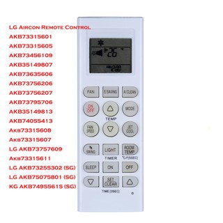 Lg AirCond รีโมตคอนโทรล LG 3EC AKB73315601 Akb73456109 Akb73215509 Akb73315608 Akb73315607 Kb74055401 Lsn240hlv AKB73315605 Akb73456109 Akb35149807 Akb73635606 Akb73756206 Akb73756207 Akb73795706 Akb35149813 Akb74055413 Akb73315608 Akb73315607 Lg AKB737