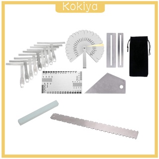 [Kokiya] เครื่องมือไม้บรรทัดสําหรับวัดสายกีตาร์ 1 แบบ