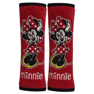 หุ้มเข็มขัดนิรภัยรถยนต์ /และตามรายละเอียดเพิ่ม ลายMinnie Mouse (มินนี่01) ลิขสิทธิ์แท้