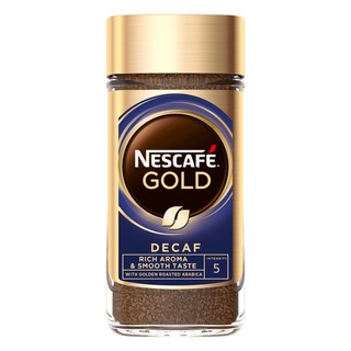 เนสกาแฟ โกลด์ ดีแคฟ ในขวดเเก้ว(กาแฟสำเร็จรูปไม่มีคาเฟอีน) 200 กรัม - Nescafe Gold Decaf Jar 200g Nescafé brand