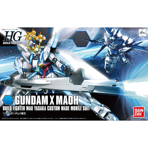 BANDAI HGBF 1/144 Gundam X Maoh