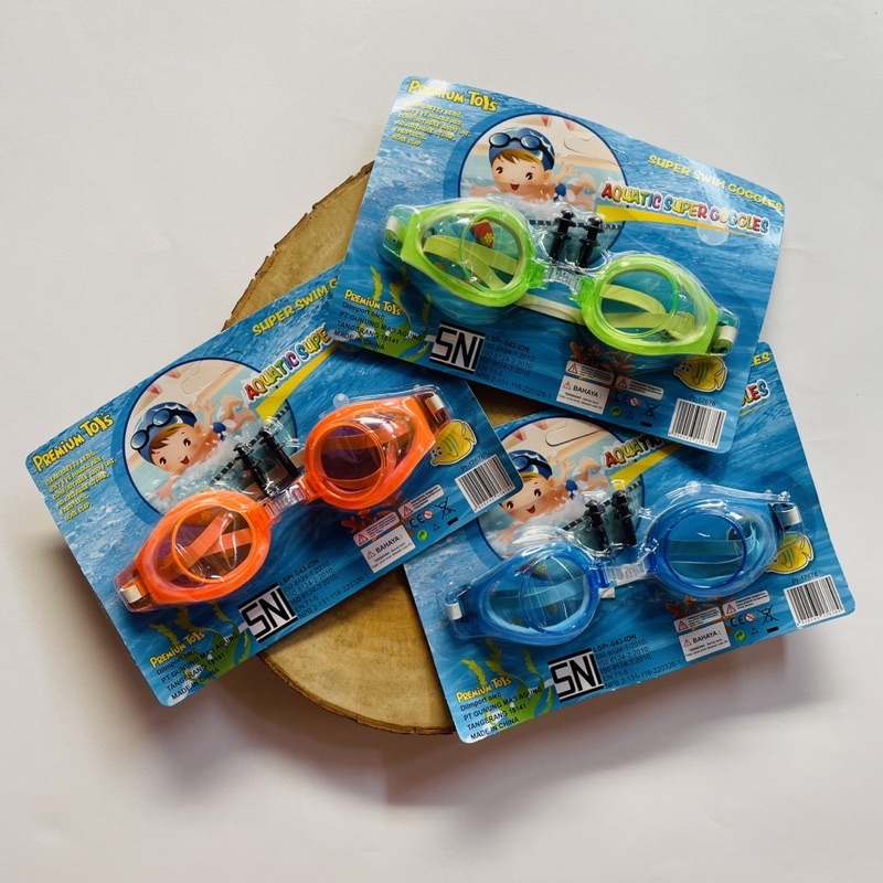 CHILDRENS SWIMMING GOGGLES/CHILDRENS SWIMMING GOGGLES SNI (AQUATIC SUPER)