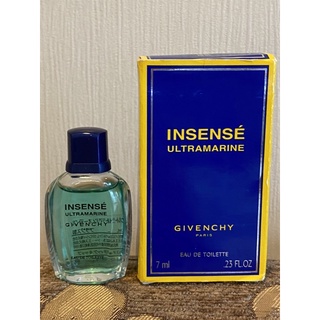 GIVENCHY ULTRAMARINE INSENSE 1996 VINTAGE ORIGINAL 7ML BOXED MINI *RARE FORMULA*