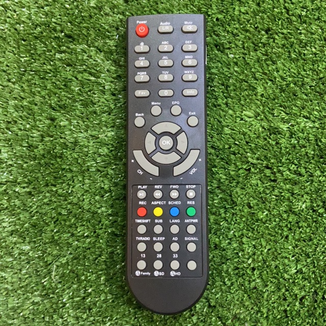 รีโมทกล่องดิจิตอล ยี่ห้อ Planetcom รุ่น Smart remote 4 HD