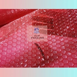 แอร์บับเบิลกันกระแทกสีแดง 65*100เมตร หนา50แกรม Airbubble ส่งในระบบ เร็วค่าส่งถูก