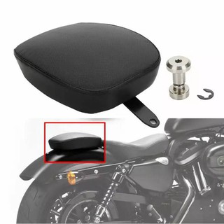 (พิมพ์ GVDR238 ลดอีก 80บาท)เบาะคนซ้อน สำหรับ Harley Davidson Sportster 48 แบบยึดน๊อต